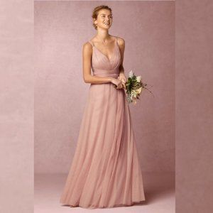 BHLDN Zaria Dress Rosewood - Size 0